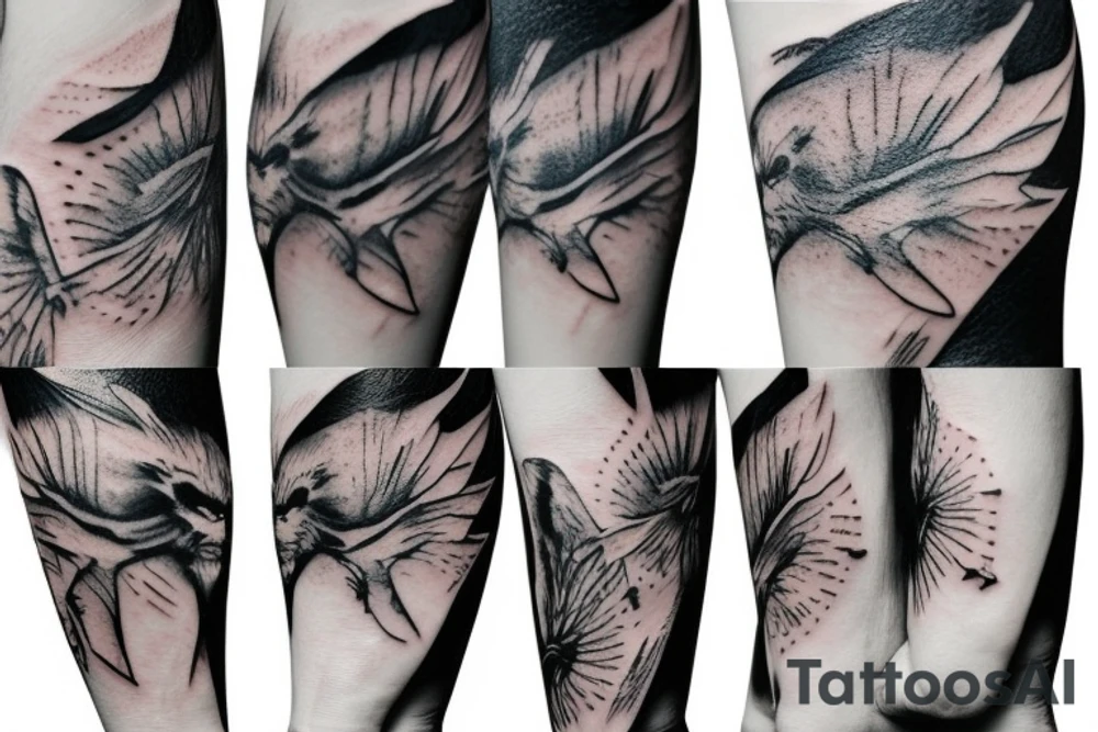 bat photo tattoo tattoo idea