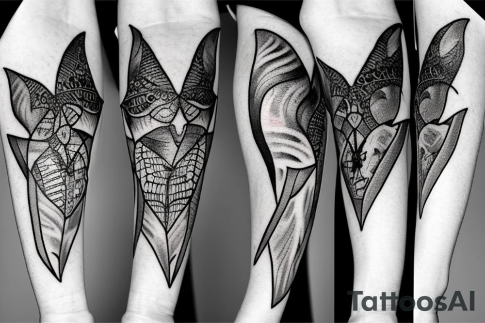 bat photo tattoo tattoo idea