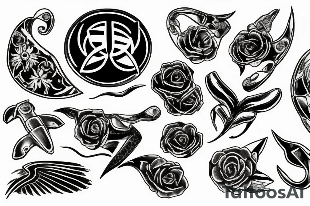porsche tattoo idea