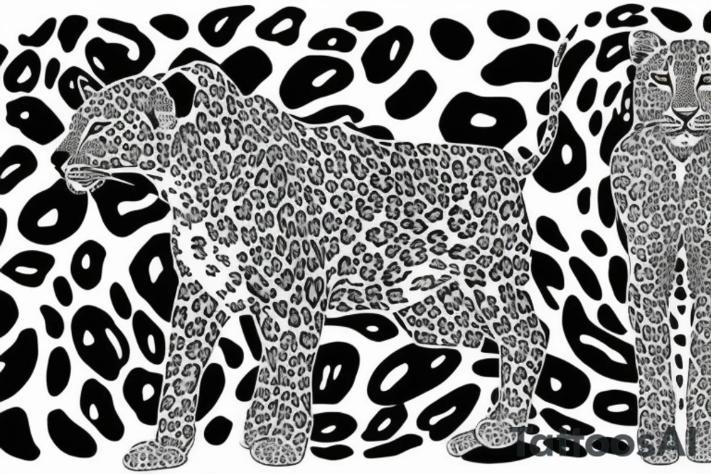 Leopard tattoo idea