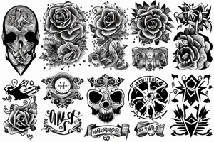 oldschool tattoo with modern touches tattoo idea