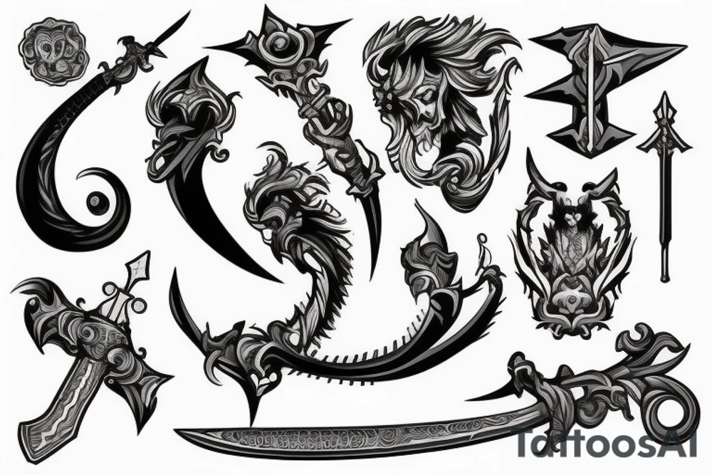 sword 
scale
minimal tattoo idea