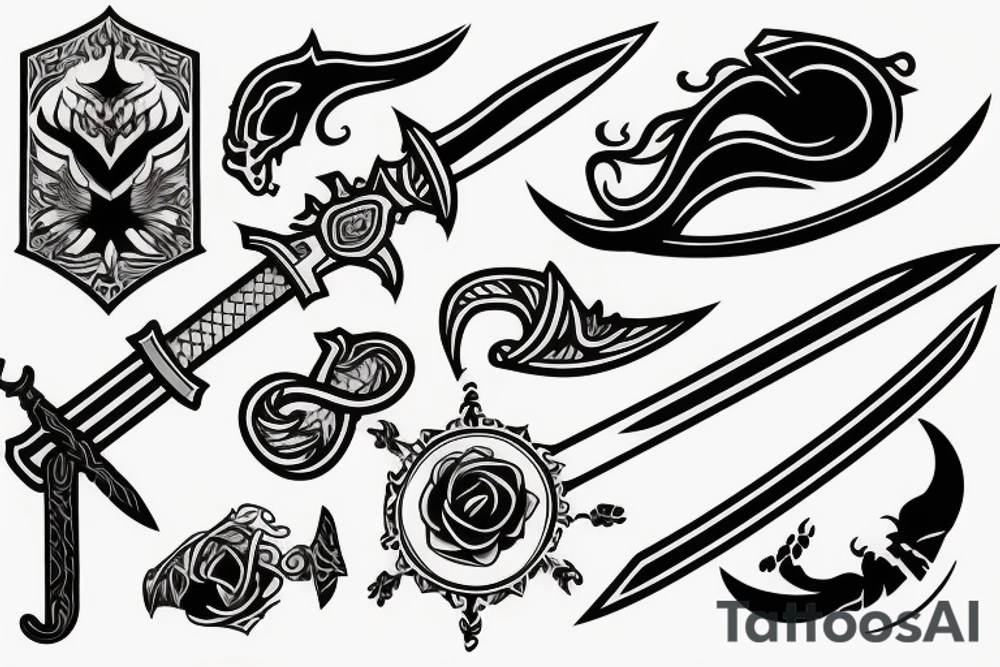 sword 
scale
minimal tattoo idea