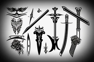 sword 
scale
minimal tattoo idea