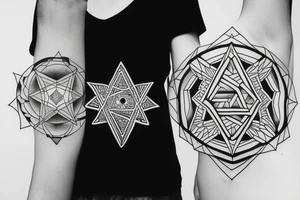 Heptagram tattoo idea