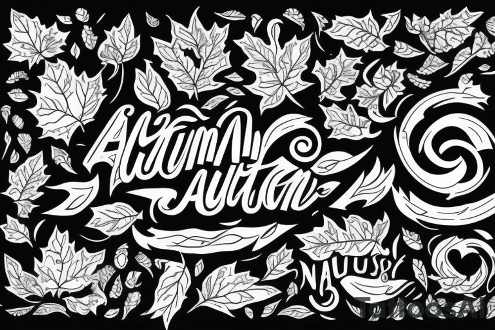 Autumn <3 tattoo idea