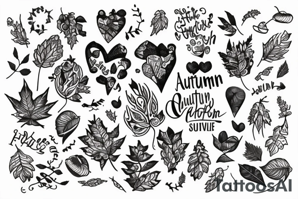 Autumn <3 tattoo idea