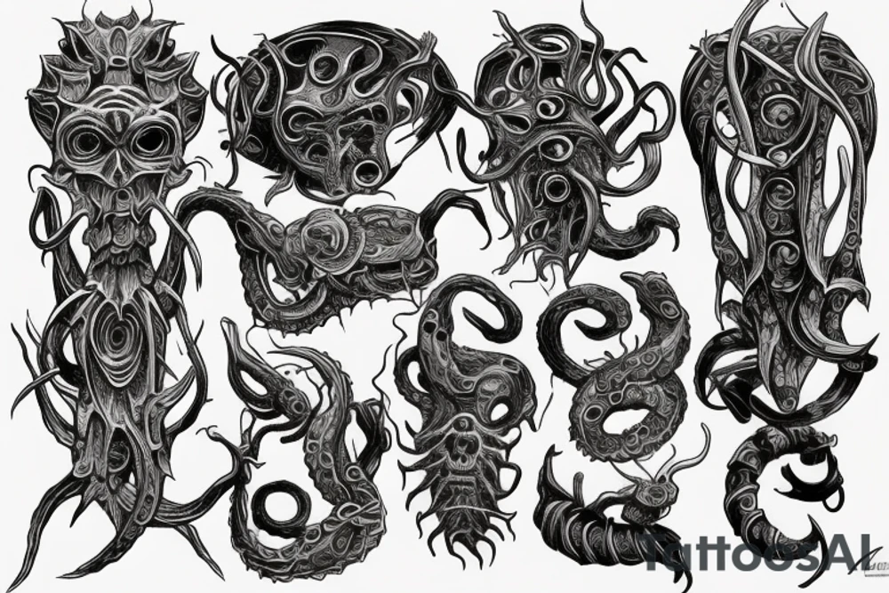Cthulu tattoo idea