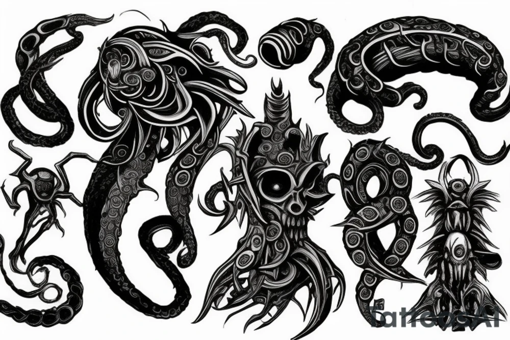Cthulu tattoo idea