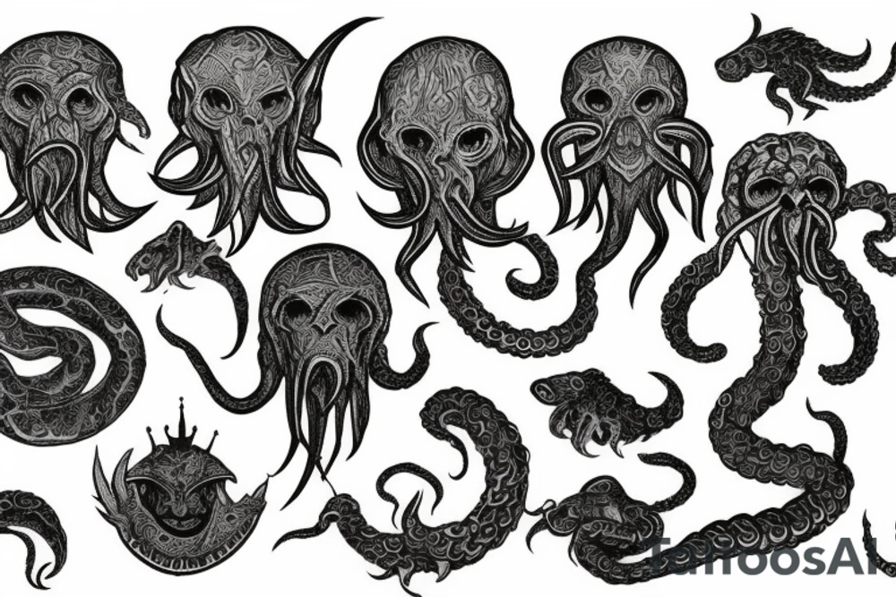 Cthulu tattoo idea