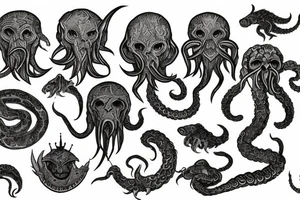 Cthulu tattoo idea