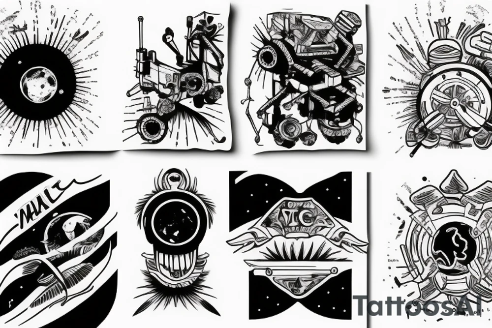 Mars Rover tattoo idea