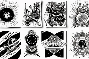 Mars Rover tattoo idea