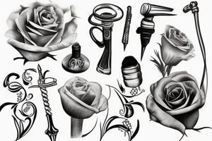 A cane tattoo idea