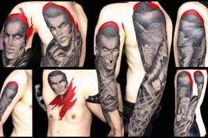 Iceman from X-men tattoo idea