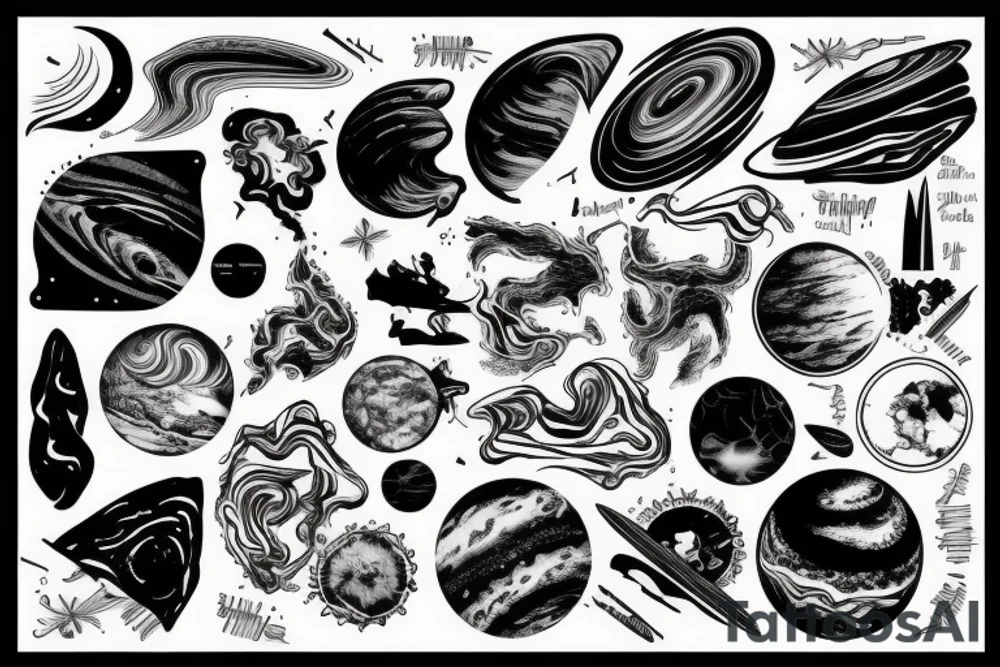 jupiter surface tattoo idea