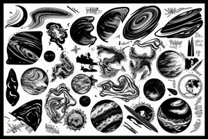 jupiter surface tattoo idea