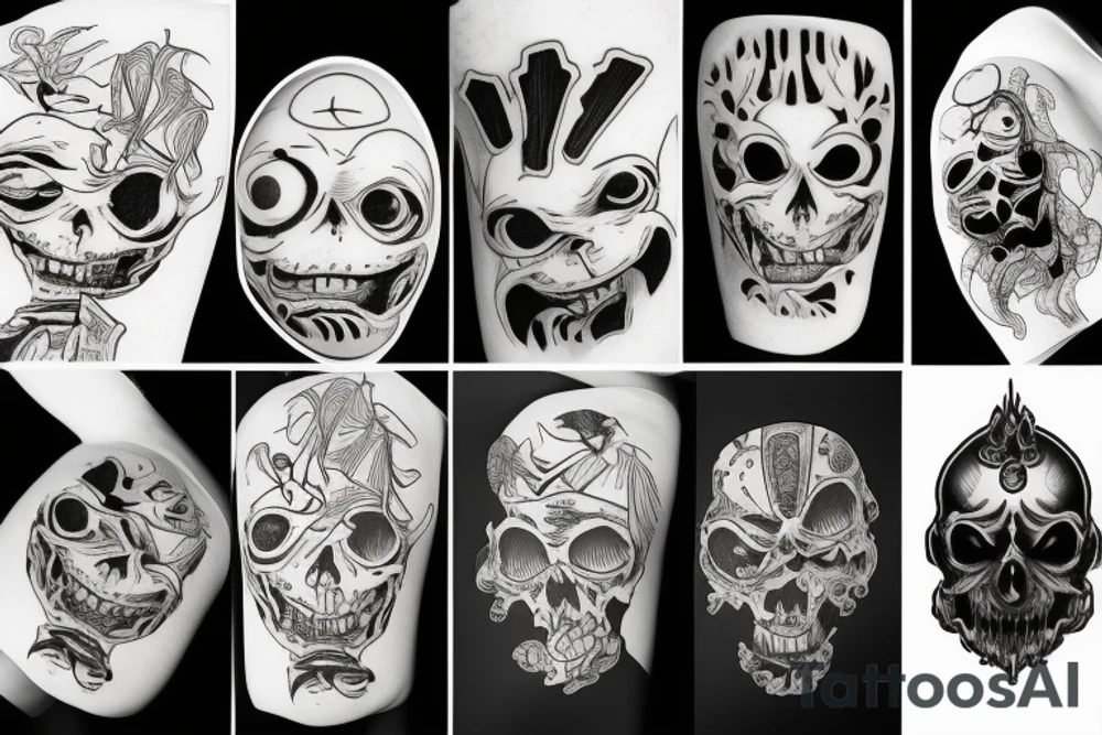 horror academia tattoo idea