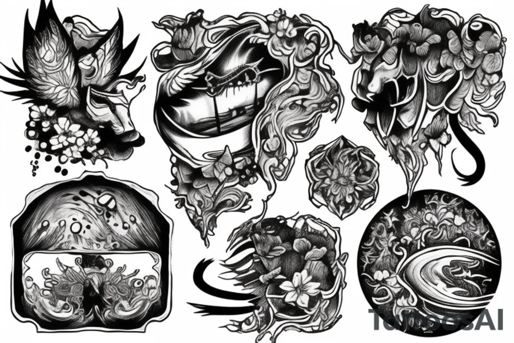 pages turned with the bridges burned tattoo idea