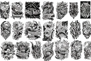 pages turned with the bridges burned tattoo idea