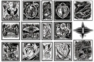 pages turned with the bridges burned tattoo idea