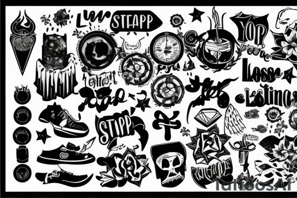 everything you lose is a step you take tattoo idea