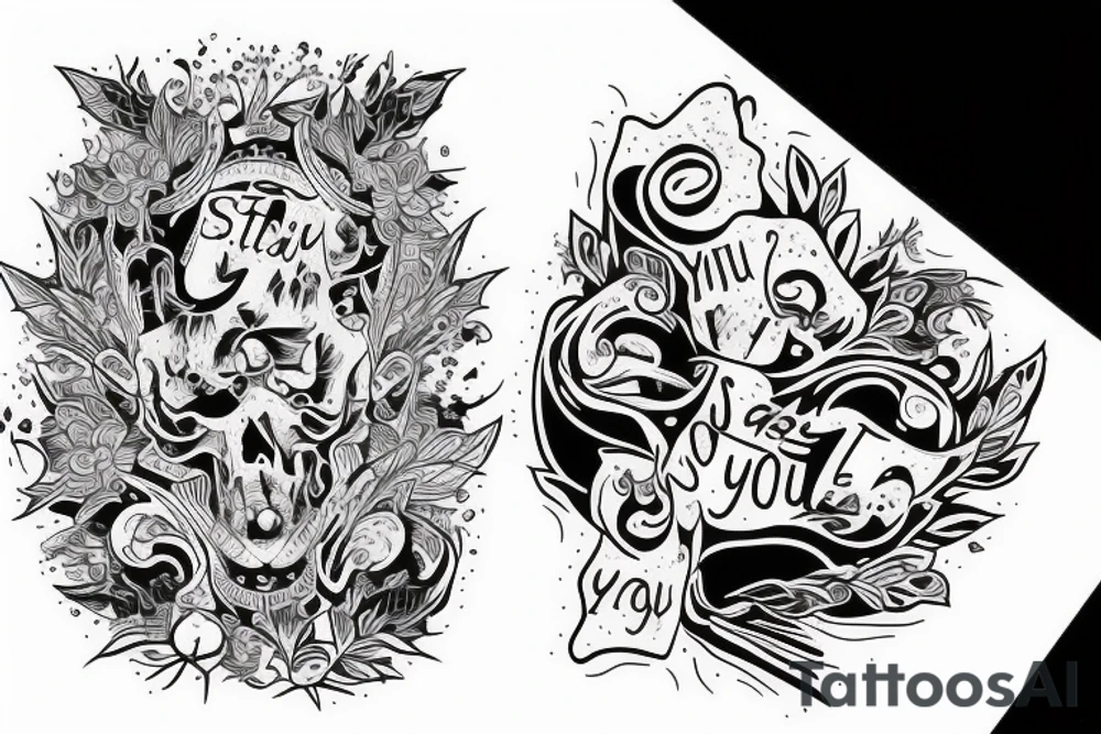 everything you lose is a step you take tattoo idea