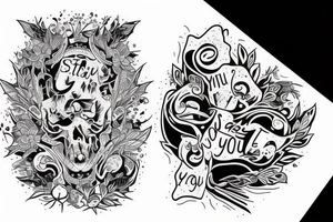 everything you lose is a step you take tattoo idea