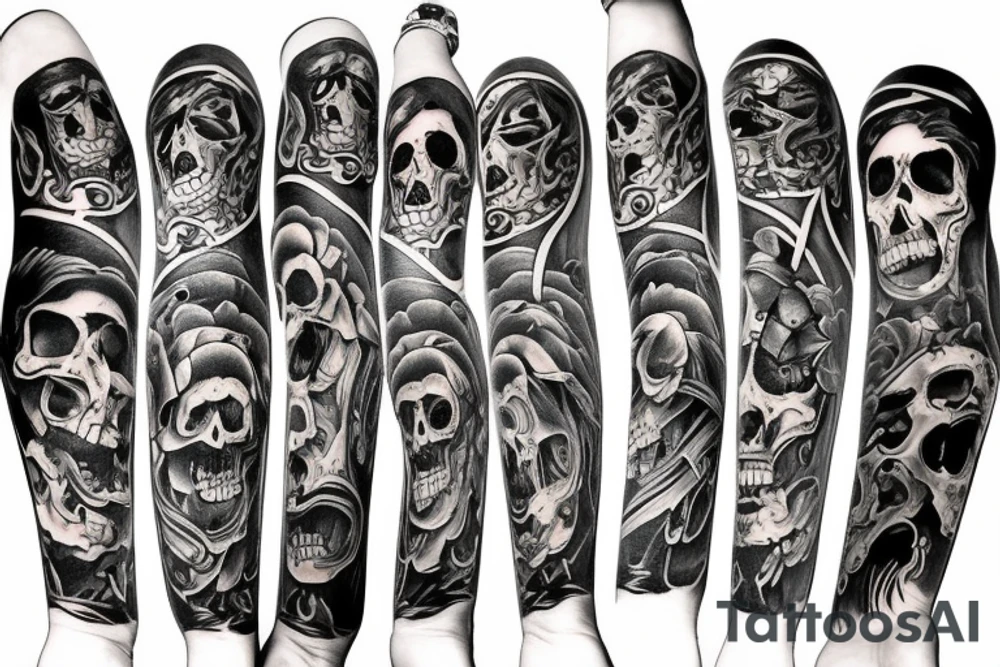 Memento mori tattoo idea
