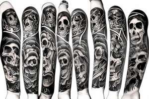 Memento mori tattoo idea