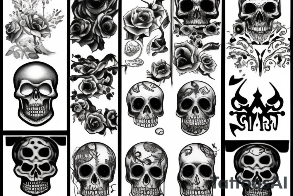 Memento mori tattoo idea