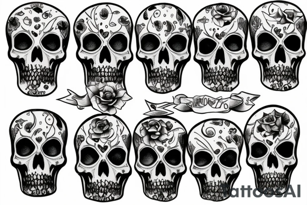 Memento mori tattoo idea