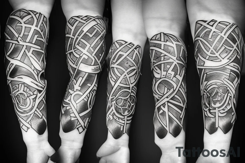 a cross tattoo idea