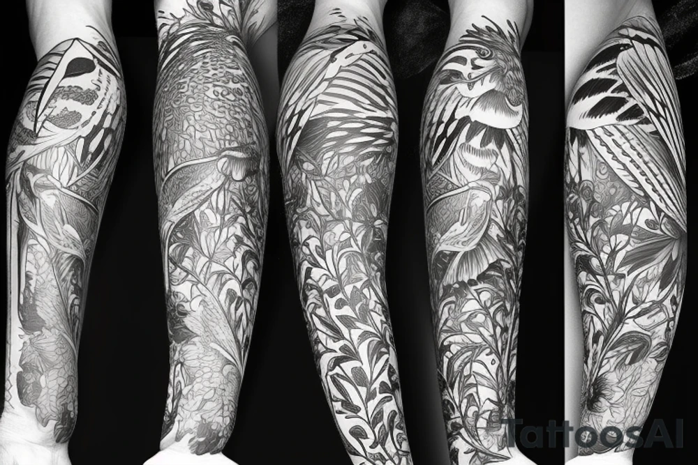 Pheasant tattoo idea