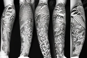 Pheasant tattoo idea