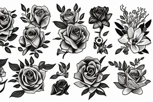 Find someone who grows flowers in the darkest parts of you tattoo idea