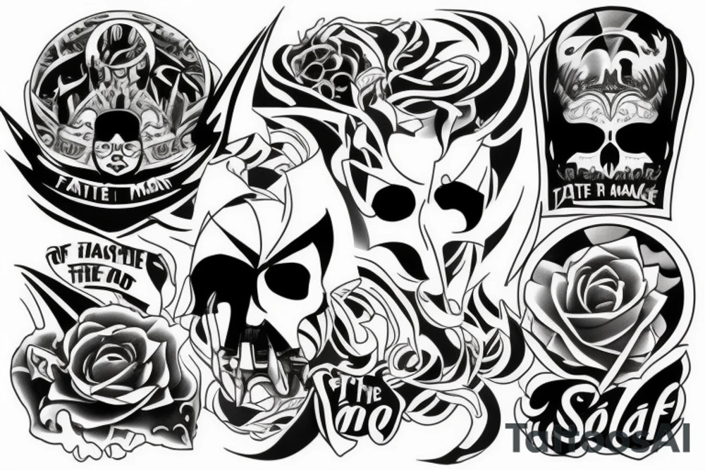 I am the master of my fate.  I am the captain of my soul. tattoo idea