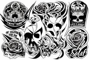 I am the master of my fate.  I am the captain of my soul. tattoo idea