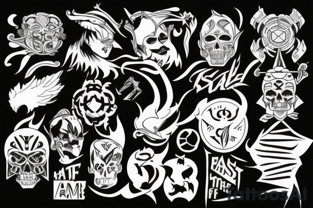 I am the master of my fate.  I am the captain of my soul. tattoo idea