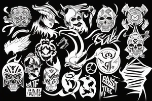 I am the master of my fate.  I am the captain of my soul. tattoo idea