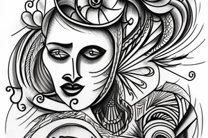 By his grace written tattoo idea