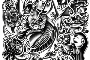 By his grace written tattoo idea