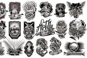 The light under a closed door tattoo idea