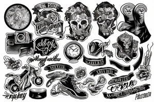 running out of places to go tattoo idea