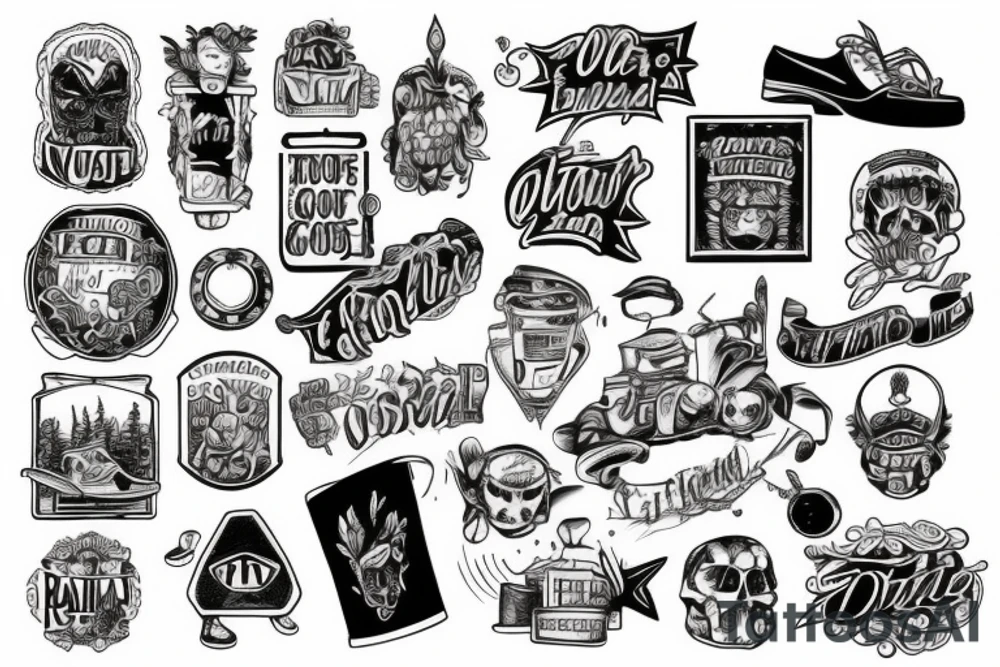 running out of places to go tattoo idea