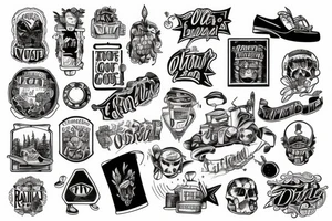 running out of places to go tattoo idea