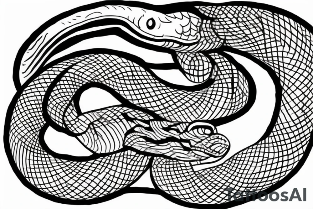 omega ,
four elementh
snake tattoo idea