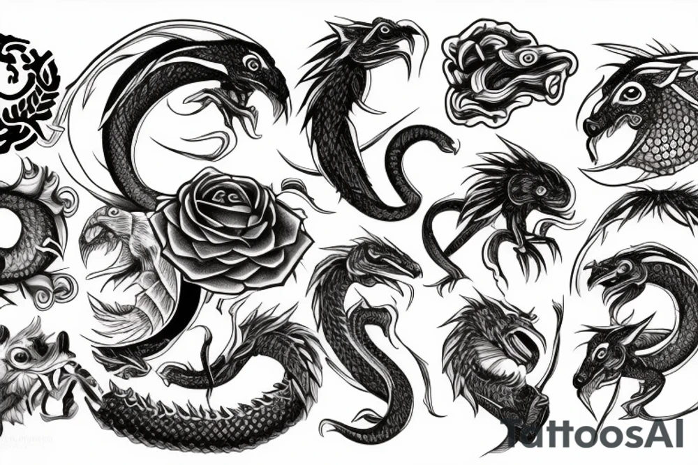 Ouroboros tattoo idea