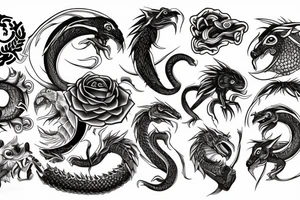Ouroboros tattoo idea