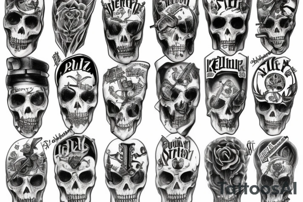 Keltenkreuz Schwert Pistole tattoo idea